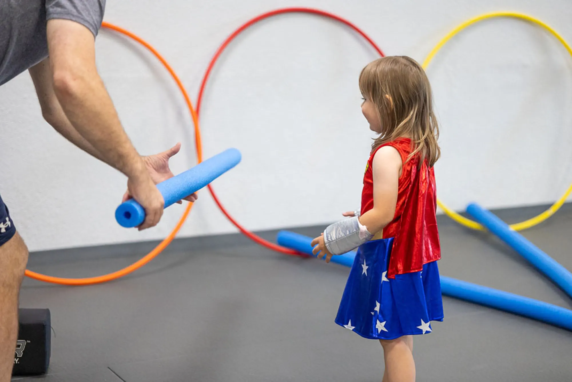 Extended ninja birthday party time at SwiftKick Martial Arts