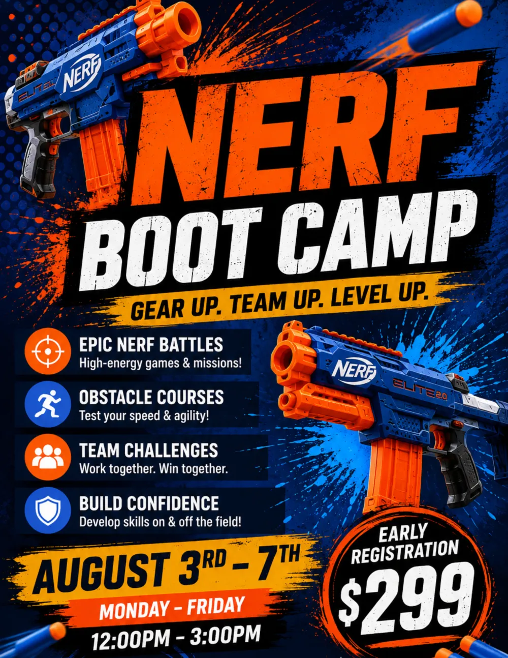 Nerf Boot Camp