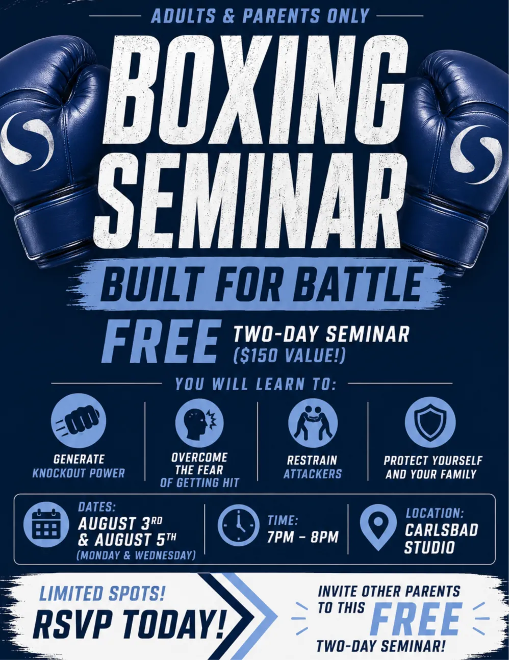 Build for Battle Boxing Seminar