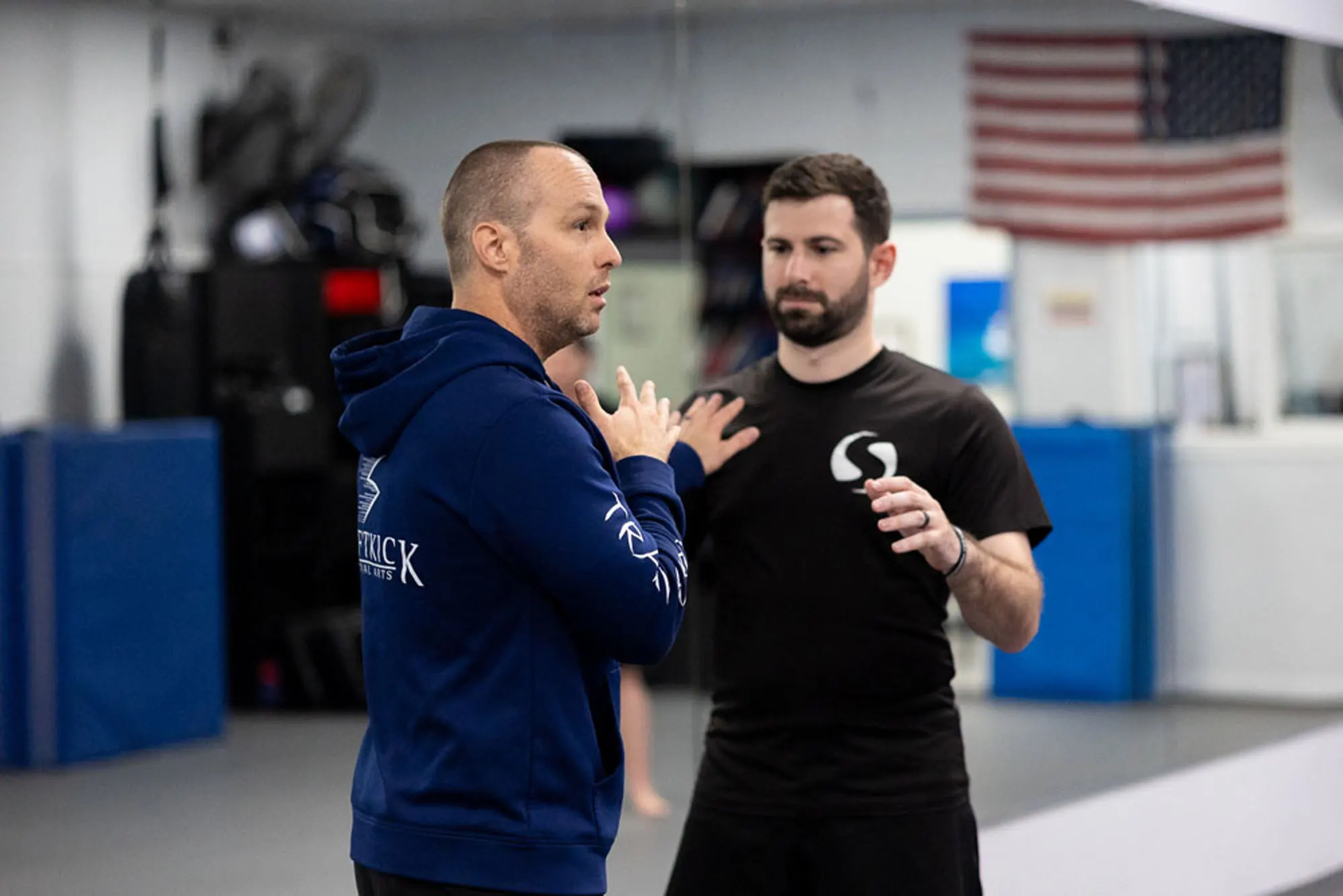 Corporate self-defense workshop at SwiftKick Martial Arts