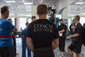 Coaches at swiftkick black belt