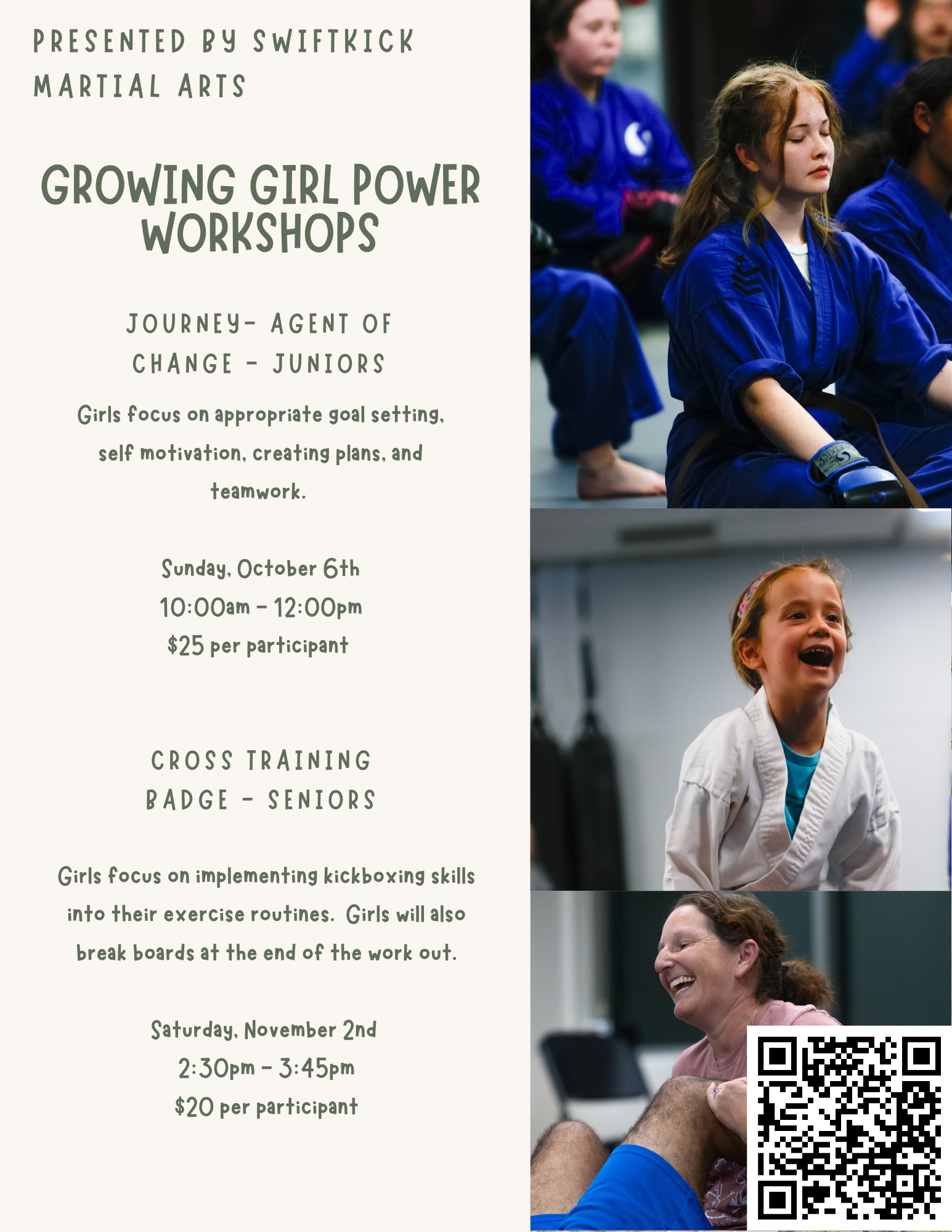 Girl Scout Growing Girl Power Workshop