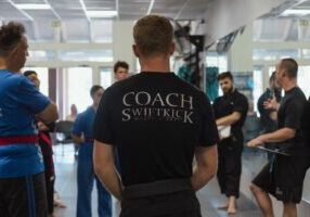 Coaches at swiftkick black belt